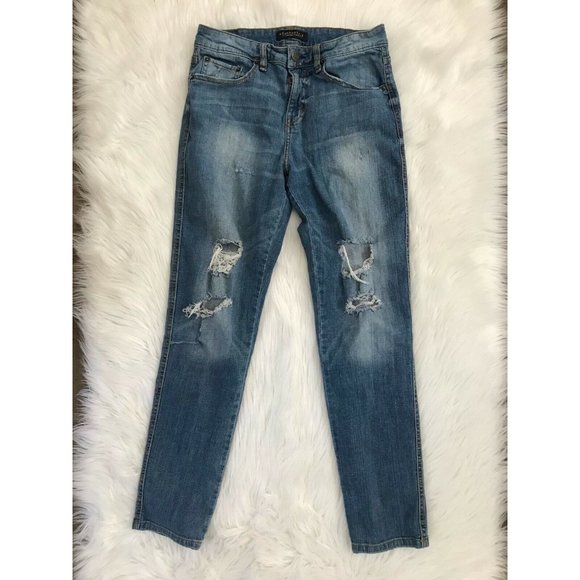 Aéropostale Denim - Aeropostale Skinny Slim Jeans 4R Distressed Womens